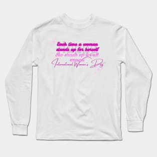 International Women's Day Long Sleeve T-Shirt